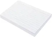 SEWACC 200pcs Thick Horizontal Lined Index Cards Study Reference Note for Exam Preparation Office Classroom Use Flashcards for Notetaking and Organizing Ideas
