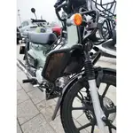 CROSS CUB 110引擎保桿 適用於 HONDA CUB110改裝黑色引擎保桿 CROSS CUB 110  CC