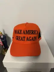 NEW! Donald Trump Cali-Fame Hat Never Surrender Orange Limited Edition MAGA Cap