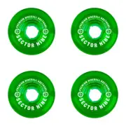 Sector 9 Longboard Offset Slalom Wheels Nineballs Green 69mm 78A