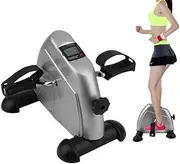 Up-Down Stepper Exercise Exercise Step Machine for Home Exerciser Cycling Fitness Mini Pedal Exercise Bike LCD Display