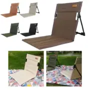 Portable Back Chair Foldable Seat Cushion Ideal for Outdoor For Camping Beach