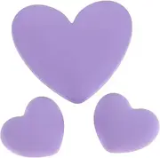 Angoily 3pcs Box Charging Cable Accessories Data Lines Case Heart Decal Cartoon Data Cable Sleeve Charm Data Lines Protective Case Decal Data Lines Protector Heart Patch Plastic Lavender