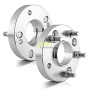 2pc 1" (25mm) Hubcentric Wheel Adapters 4x114.3 to 5x114.3 For Nissan & Infiniti (for: Nissan)
