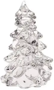 Christmas Holiday Tree - Crystal Glass - Mosser USA - Medium 5 1/2"
