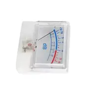High-Precision Classic VU Meter Power Amplifier Display DB Level Header