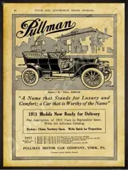 1911 Pullman Motor Cars, York, PA NEW Metal Sign 24"x30" USA STEEL XL Size 7 lb