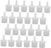 100pcs Lash Glue Bottle Plugs Eyelash Extension Glue Replacement Caps Safe Material Portable Design for Home Salon Use
