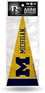 Rico Industries NCAA unisex 8-Piece 4-Inch by 9-Inch Classic Mini Pennant Décor Set
