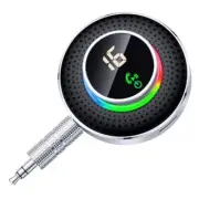Bluetooth 5.3 Receiver for Car, [Enlarged Button & LED Display Screen]