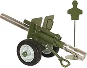 Firecracker Artillery Cannon,Stainless Steel Firecracker Launcher Model,Metal Replica Decoration Desktop Ornament Collection
