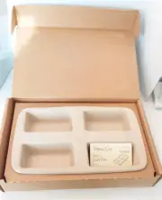 The Pampered Chef Family Heritage Stoneware Classics Collection Mini 4 Loaf Pan