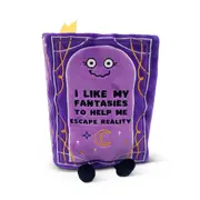 Punchkins Fantasy Book Funny Novelty Plush Toy Book-Themed 17.8cm Purple 8y+
