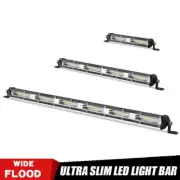 7" 13" 20" Ultra Slim LED Light Bar Flood Work Lamp Off Road Driving Truck SUV
