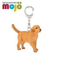 在飛比找momo購物網優惠-【Mojo Fun】動物模型-黃金獵犬鑰匙圈