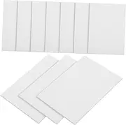 FOYTOKI Cardstock Paper Covers 30 Pack Thick Versatile Hard Card Protectors for Games Invitations Collections