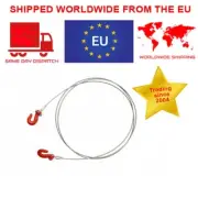 Rc Crawler Metal Tow Hook Cable 1/10 Scale Accessories For rc4wd Scx10 d90 tf2