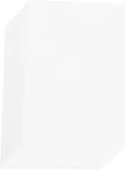 Parliky 100pcs White Cardboard Index Cards Heavy Duty Blank Flashcards for Printing for Table Setting Dinner Office Classroom Home Use