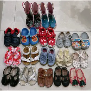【Flyer的旅行箱】女兒的鞋銅板區 2-4歲（12-15cm)女童/女寶 涼鞋/雨鞋/運動鞋 crocs/adidas