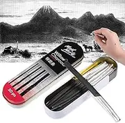 10PCS Artist Charcoal Willow Charcoal Pencils for Artists Willow Charcoal Sticks Artist Charcoal Sticks Black Charcoal Sticks for Artists Charcoal Drawing Pencils Set Charcoal Pencils Sketching Set