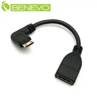 在飛比找PChome24h購物優惠-BENEVO左彎型 Mini HDMI(公) 轉 HDMI 