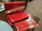 BH COSMETICS MISS CLAUSE FA LA LA FIERCE BRUSH SET NEW BEAUTIFUL 12 BRUSHES! NEW
