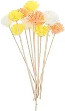 12pcs Dried Flower Reed Diffuser Sticks Rattan Sticks for Essential Oils Safe Flameless Home Fragrance Decor Prolonged Scent Release and Designs