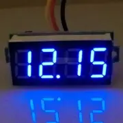 DC 0-33V Blue 0.36" LED 4 Digit Digital Voltmeter Voltage Panel Meter