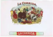 La Corrida de Toros bullfight A. H. Henschel printer cigar label