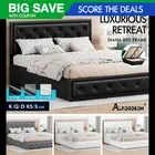 ALFORDSON Bed Frame Queen Double King Single Gas Lift Storage Base DIANA