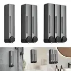 Manual Soap Dispenser Wall Mounted Stylish for Bathroom Toilet Kitchen Hotel