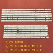 LED strip(12)for 49PUT4900 49PUK4900/12 EVTLBM490E0601-AK EVTLBM490E0501-AJ-3