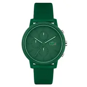 Lacoste 12.12 Green Silicone Chronograph Men's Watch - 2011245