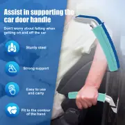 Car Door Handle with Strap Nonslip Vehicle Support Handle Portable Car RevFN