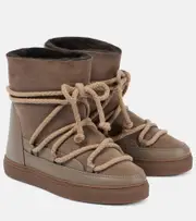 [Inuikii] Inuikii Classic Wedge leather snow boots AU 6 beige