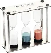 Teabloom Trio Tea Timer - Brew in 2/3/5 Minutes for LGT/MT Black/Oolong/Herbal Teas