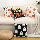 Polyester Pillow Cover Embroidery Plush Cushion Covers Holiday Decoration