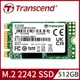 【Transcend 創見】512GB MTS430S M.2 2242 SATA Ⅲ SSD固態硬碟