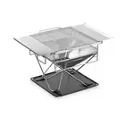 Naturehike Premium Stainless Steel Folding Firepit with Grill