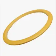 Vintage Creamed Corn Yellow Bakelite Bangle Bracelet