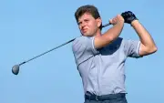Nick Price of Zimbabwe at the British Open Golf Championship held - Old Photo