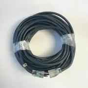 100' 12 Gauge Black Extension Cord with Lighted Single Outlet
