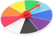Toddmomy 1Pc Prize Wheel Teaching Activities Prop Reusable Turn Plate for Parties Games for Raffles Celebrations and Custom Events Fun Party Supply Educational Tool