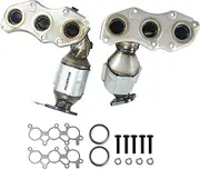 Left&Right Catalytic Converter Fit for 2007-2017 Toyota Camry, 2007-2017 Lexus ES350, 2005-2017 Toyota Avalon, 2009-2015 Toyota Venza 3.5L V6 Catalytic Convertor High Performance (EPA Compliant)