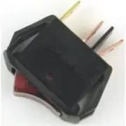 Jandorf Specialty Hardw Switch Rocker Red 12V On/Off 61038