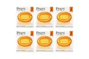 18pc Pears Pure & Gentle 75g Transparent Bar Soap Hand Body Bath Cleanser