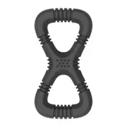 Gladiator Large Black Tug Rubber Dog Toy