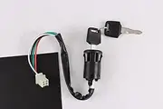 4 Wire Ignition Key Barrel Switch 50CC 110CC 125CC 150CC Pit Quad Dirt Bike ATV