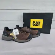 CAT Caterpillar Streamline 2.0 Leather Composite Toe Work Shoes Men SZ 11.5 Clay