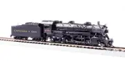 Broadway Limited 3986 N Scale C&O USRA Light Mikado Paragon4 Sound/DC/DCC #2354